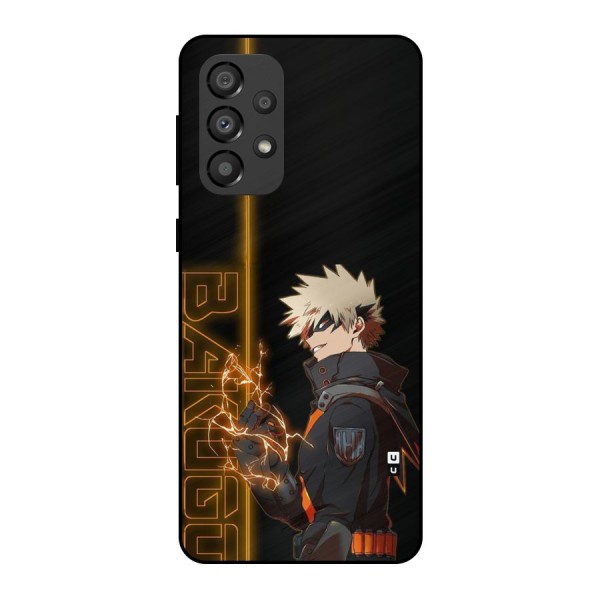 Young Bakugo Metal Back Case for Galaxy A33 5G