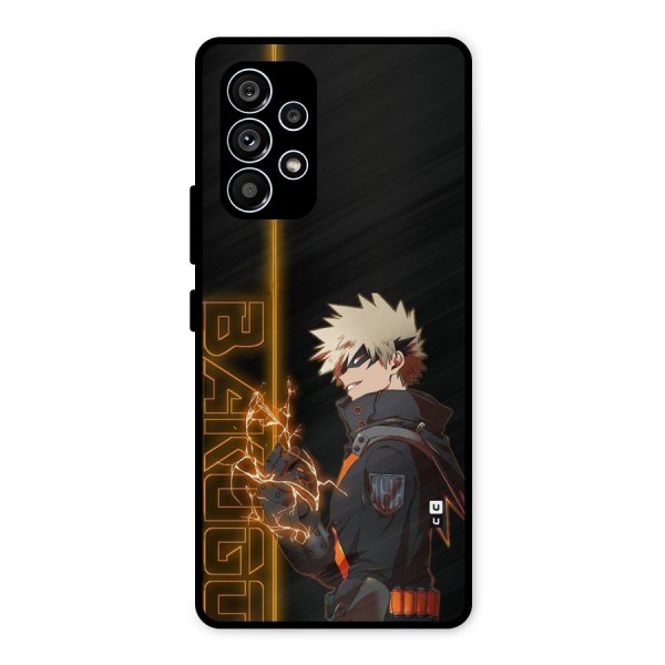 Young Bakugo Metal Back Case for Galaxy A53 5G