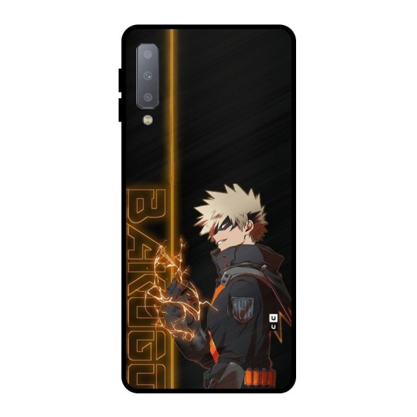 Young Bakugo Metal Back Case for Galaxy A7 (2018)