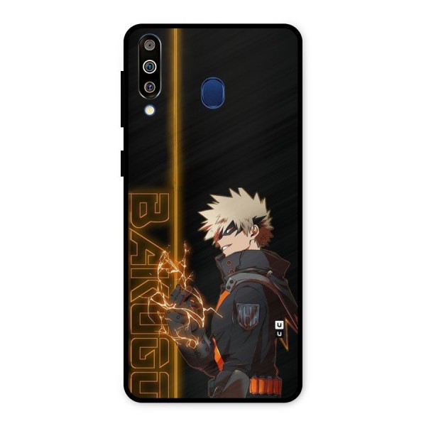 Young Bakugo Metal Back Case for Galaxy M30