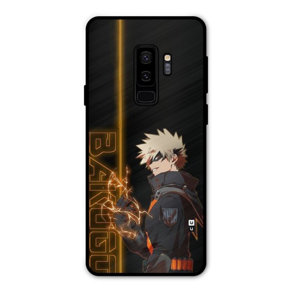 Young Bakugo Metal Back Case for Galaxy S9 Plus