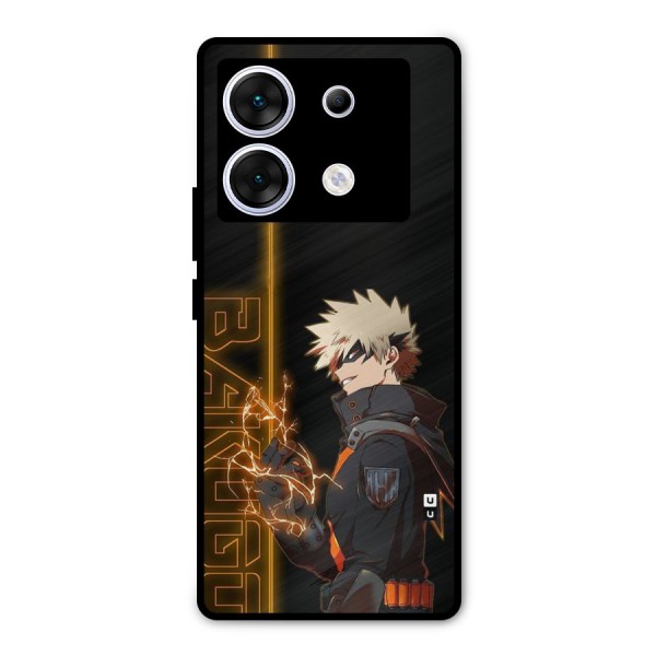 Young Bakugo Metal Back Case for Infinix Zero 30 5G