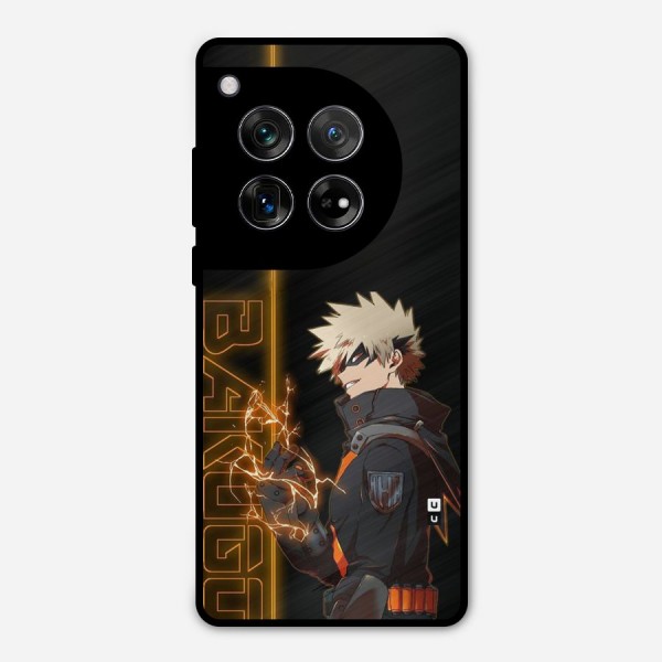 Young Bakugo Metal Back Case for OnePlus 12