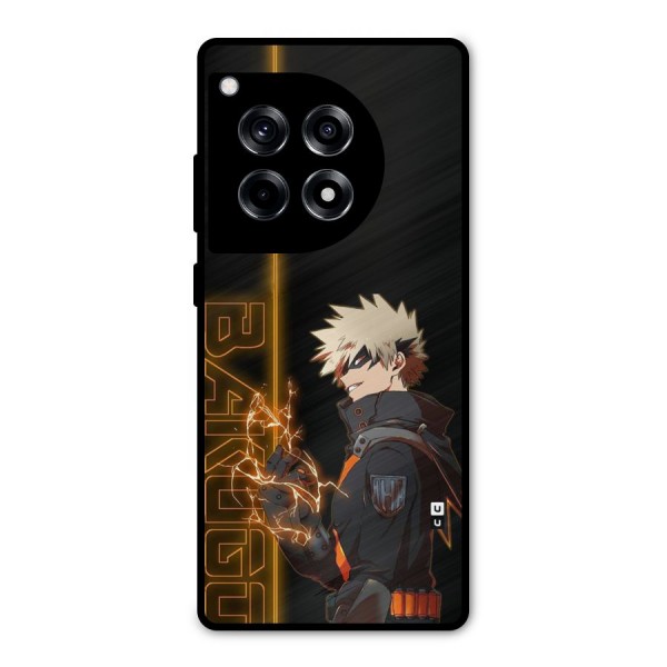 Young Bakugo Metal Back Case for OnePlus 12R