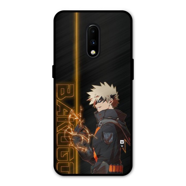 Young Bakugo Metal Back Case for OnePlus 7