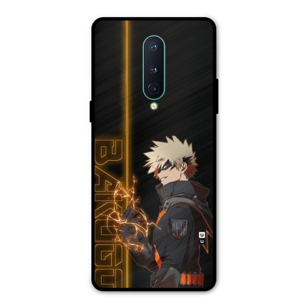 Young Bakugo Metal Back Case for OnePlus 8