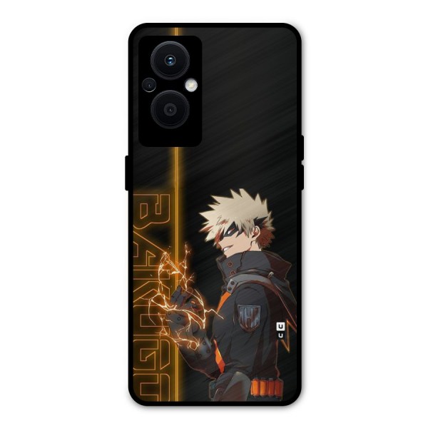 Young Bakugo Metal Back Case for Oppo F21s Pro 5G