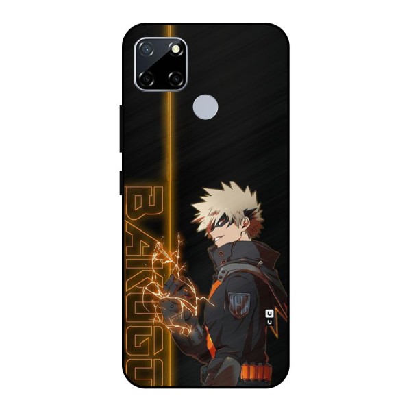 Young Bakugo Metal Back Case for Realme Narzo 30A
