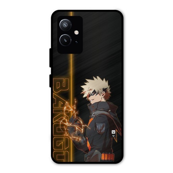 Young Bakugo Metal Back Case for Vivo T1 5G
