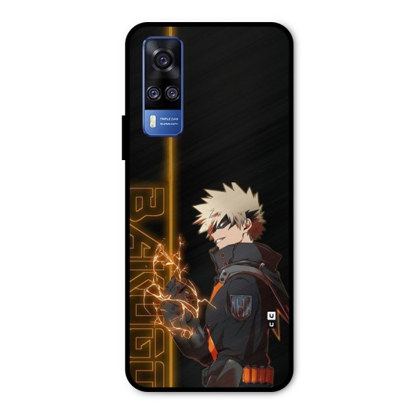 Young Bakugo Metal Back Case for Vivo Y51A