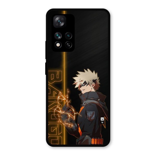 Young Bakugo Metal Back Case for Xiaomi 11i Hypercharge 5G