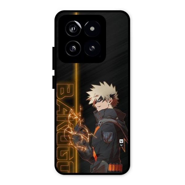 Young Bakugo Metal Back Case for Xiaomi 14