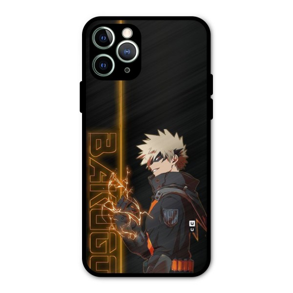 Young Bakugo Metal Back Case for iPhone 11 Pro Max