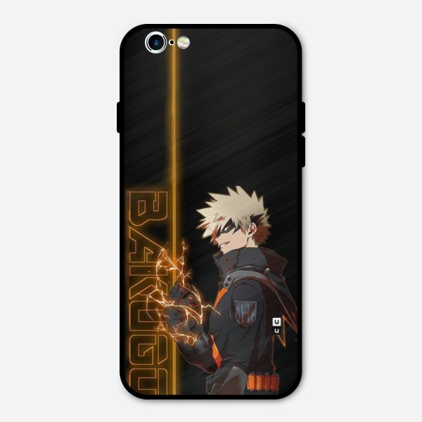 Young Bakugo Metal Back Case for iPhone 6 6s