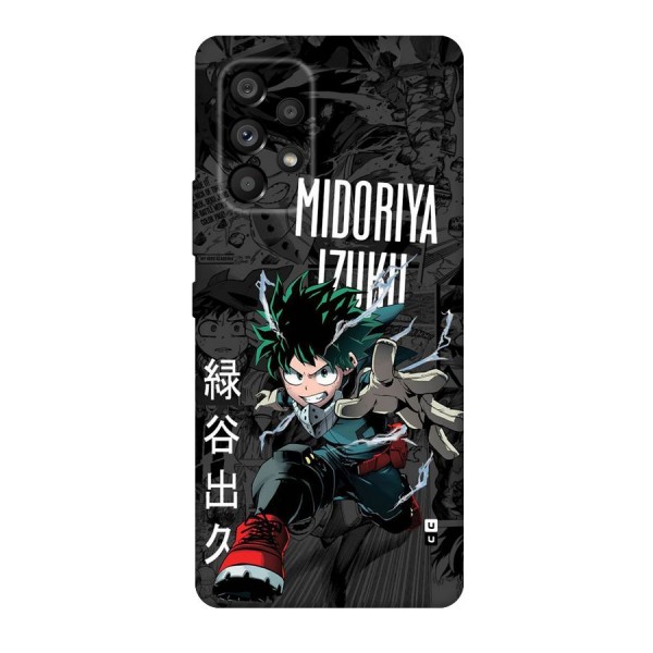 Young Midoriya Back Case for Galaxy A53 5G