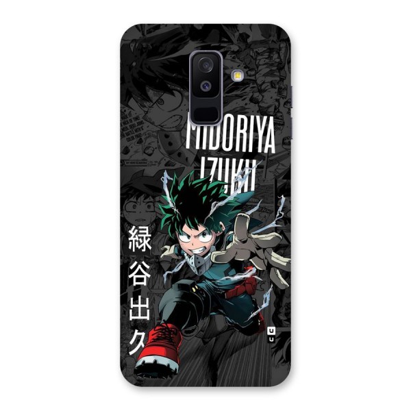 Young Midoriya Back Case for Galaxy A6 Plus