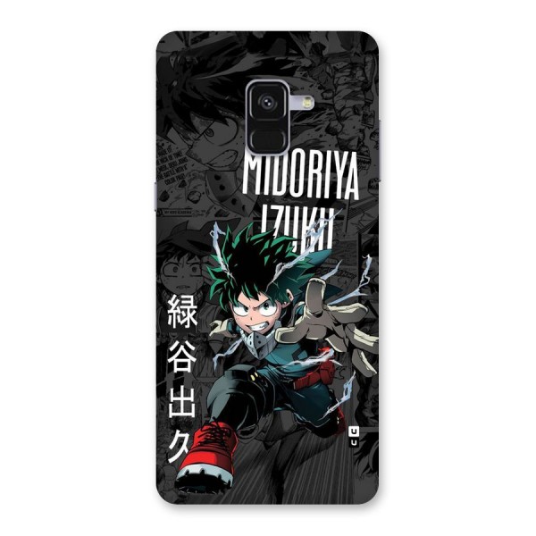 Young Midoriya Back Case for Galaxy A8 Plus