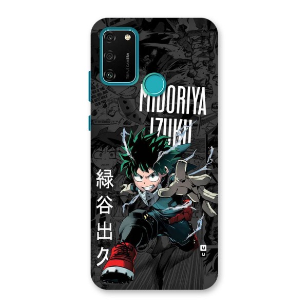 Young Midoriya Back Case for Honor 9A
