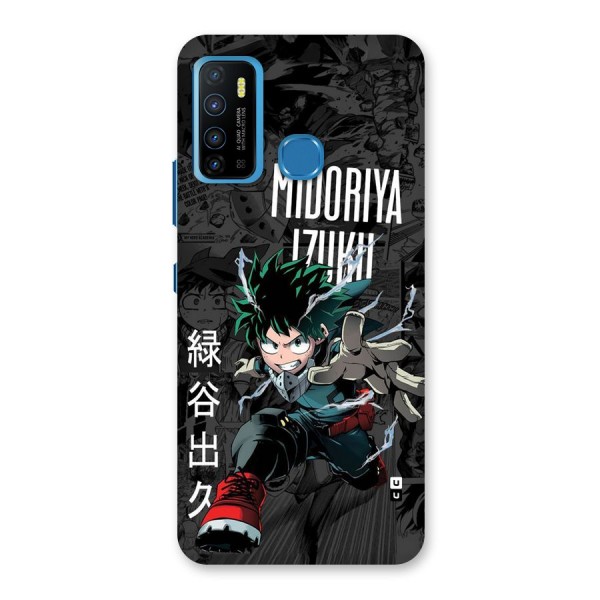 Young Midoriya Back Case for Infinix Hot 9