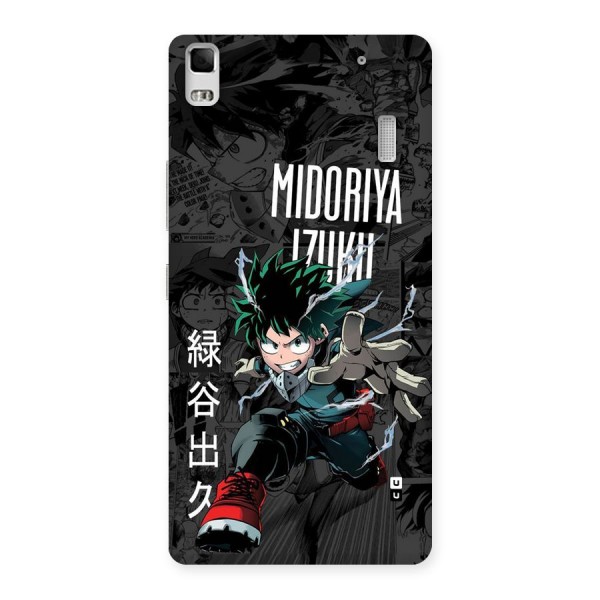 Young Midoriya Back Case for Lenovo K3 Note