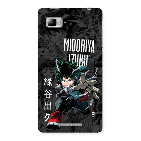 Young Midoriya Back Case for Lenovo Vibe Z K910