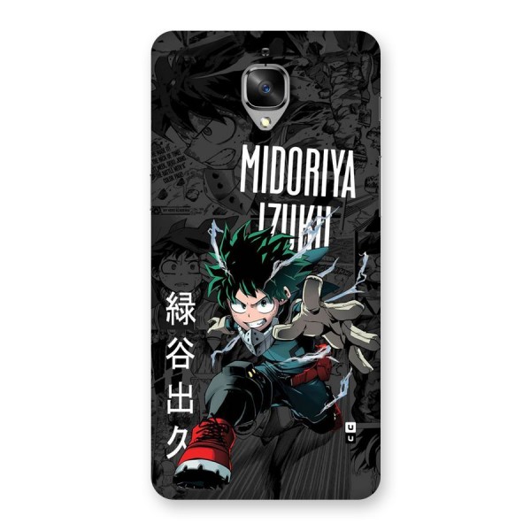 Young Midoriya Back Case for OnePlus 3