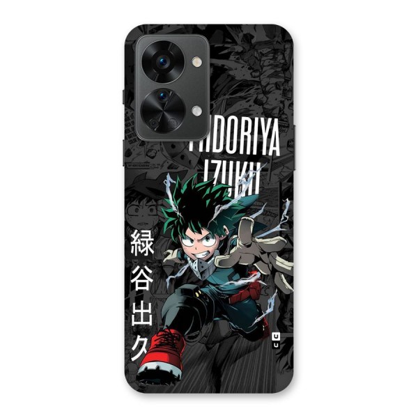 Young Midoriya Back Case for OnePlus Nord 2T