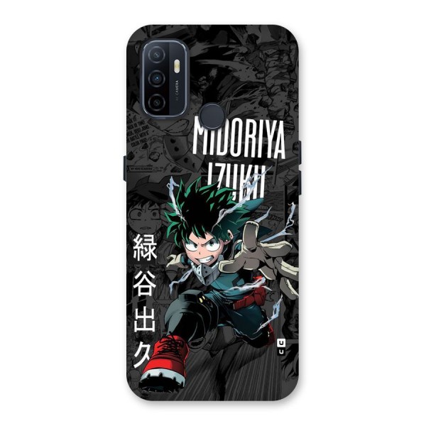 Young Midoriya Back Case for Oppo A32