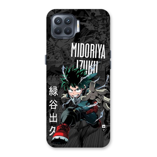 Young Midoriya Back Case for Oppo F17 Pro