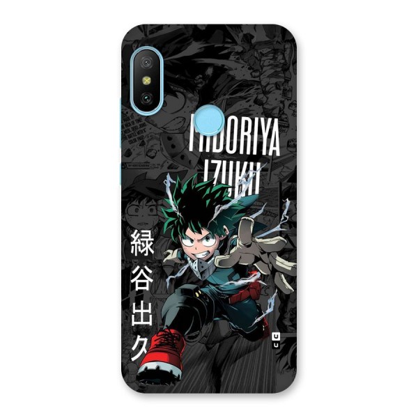 Young Midoriya Back Case for Redmi 6 Pro