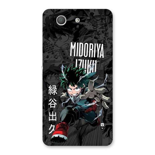 Young Midoriya Back Case for Xperia Z3 Compact