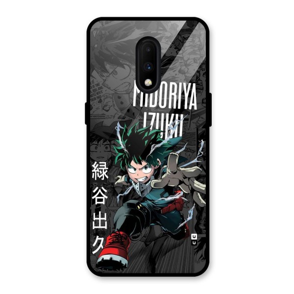 Young Midoriya Glass Back Case for OnePlus 7
