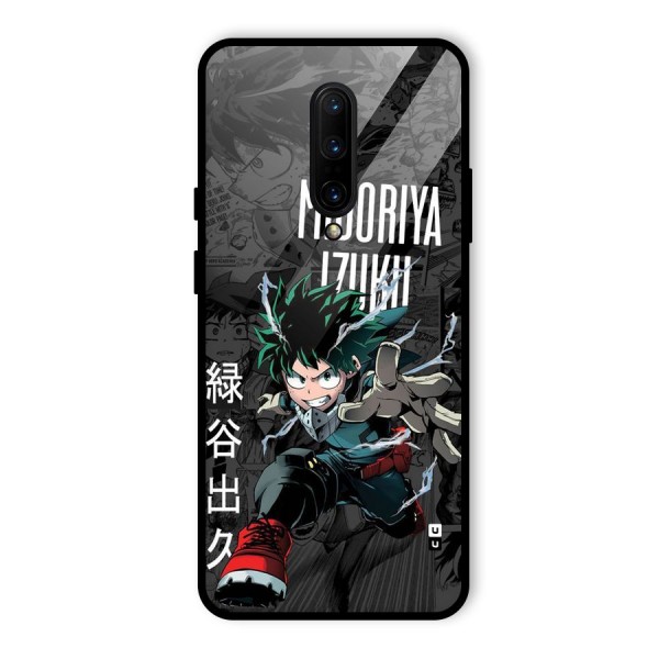 Young Midoriya Glass Back Case for OnePlus 7 Pro