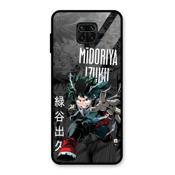 Young Midoriya Glass Back Case for Poco M2 Pro