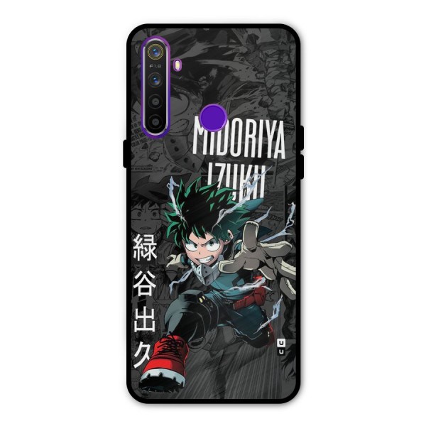 Young Midoriya Glass Back Case for Realme 5s