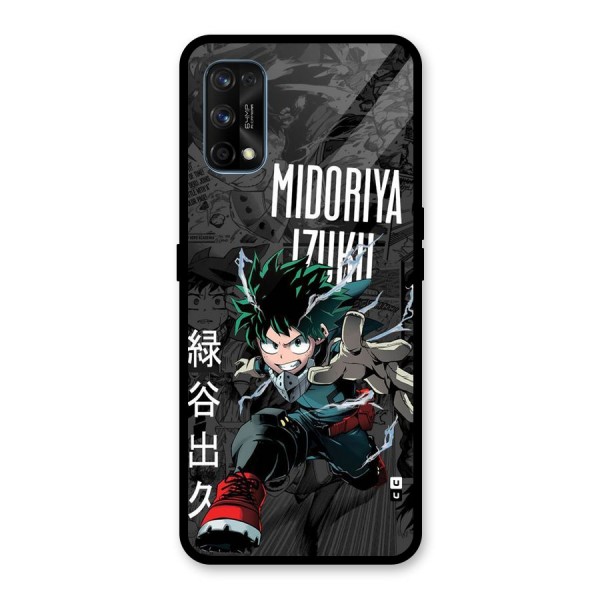 Young Midoriya Glass Back Case for Realme 7 Pro