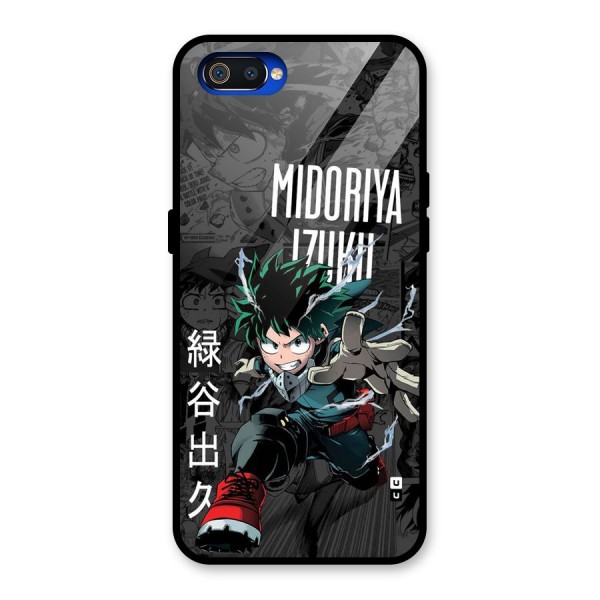 Young Midoriya Glass Back Case for Realme C2