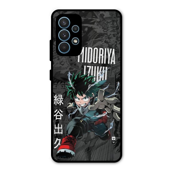 Young Midoriya Metal Back Case for Galaxy A32