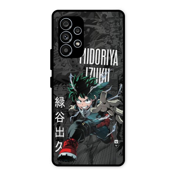 Young Midoriya Metal Back Case for Galaxy A53 5G