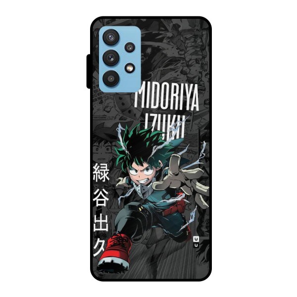 Young Midoriya Metal Back Case for Galaxy M32 5G
