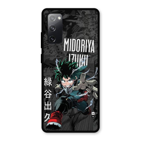 Young Midoriya Metal Back Case for Galaxy S20 FE 5G