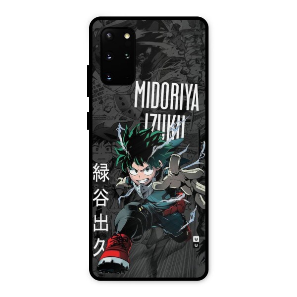 Young Midoriya Metal Back Case for Galaxy S20 Plus
