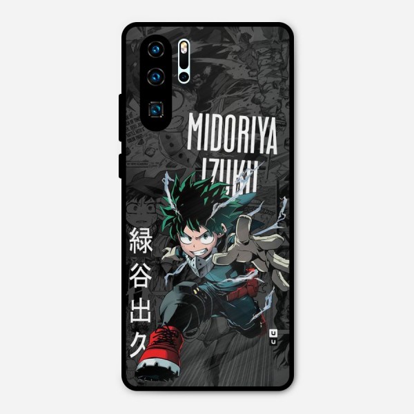 Young Midoriya Metal Back Case for Huawei P30 Pro