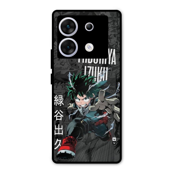 Young Midoriya Metal Back Case for Infinix Zero 30 5G