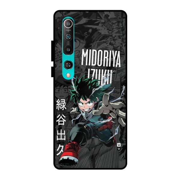 Young Midoriya Metal Back Case for Mi 10