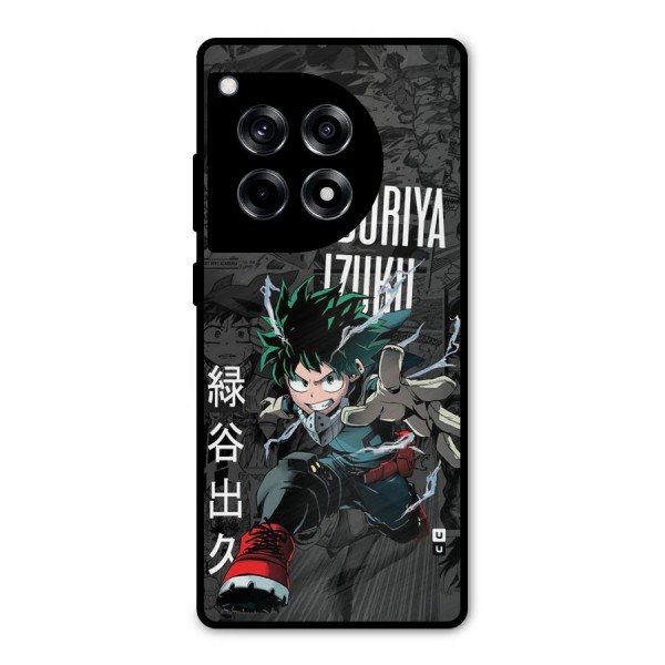 Young Midoriya Metal Back Case for OnePlus 12R