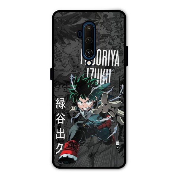 Young Midoriya Metal Back Case for OnePlus 7T Pro