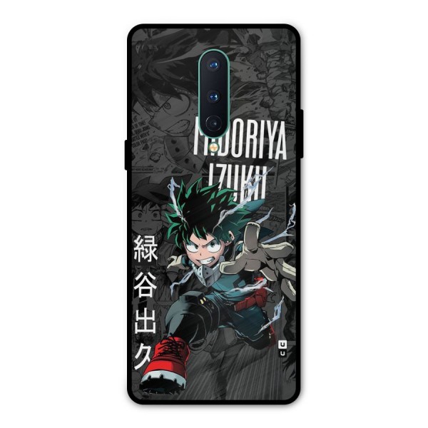 Young Midoriya Metal Back Case for OnePlus 8