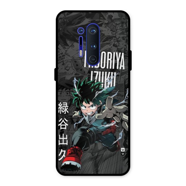 Young Midoriya Metal Back Case for OnePlus 8 Pro
