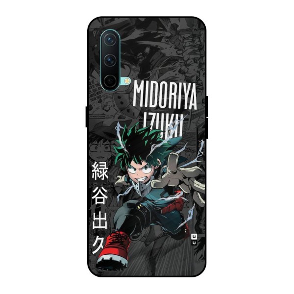 Young Midoriya Metal Back Case for OnePlus Nord CE 5G
